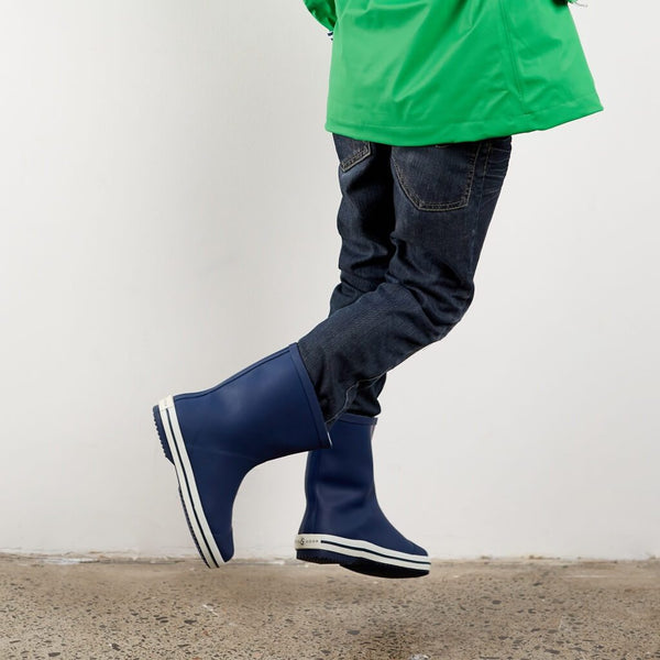 FRENCH SODA GUMBOOTS - NAVY