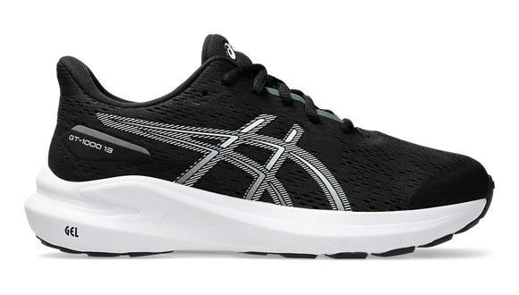 ASICS GT 1000 13 GS LACE - BLACK WHITE