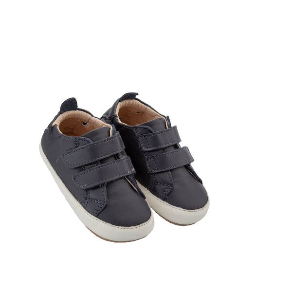 OLD SOLES BAMBINI MARKERT W24 - NAVY WHITE