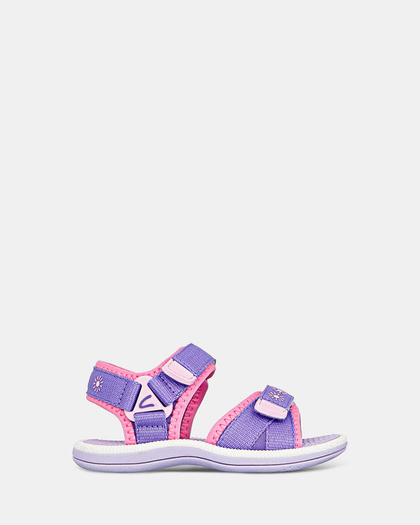 CLARKS FERN - PINK PURPLE