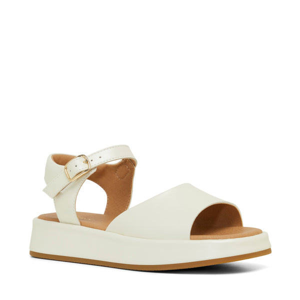 CLARKS LILY - WHITE PEARL