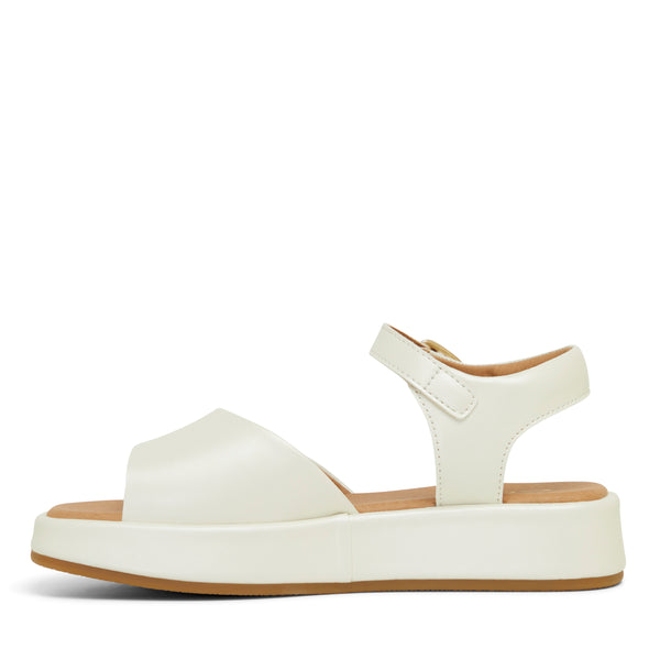 CLARKS LILY - WHITE PEARL