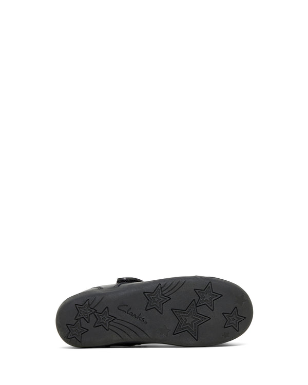 CLARKS BIANCA D FIT/WIDTH - BLACK