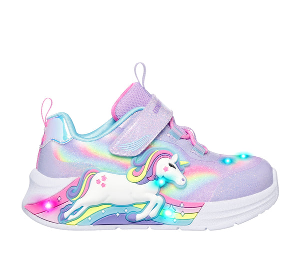 SKECHERS UNICORN CHASER - LAVENDAR MULTI