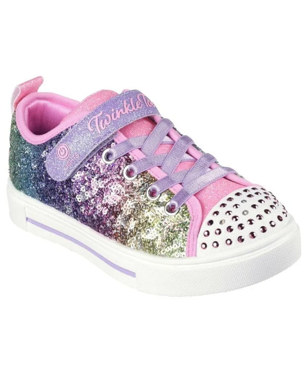 SKECHERS TWINKLE SPARKS SEQUIN FLASH INFANT - MULTI