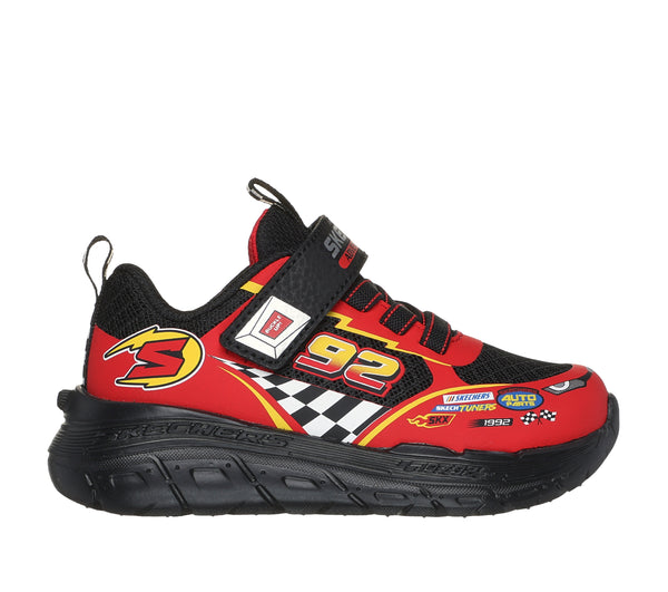 SKECHERS SKECH TRACKS - BLACK RED