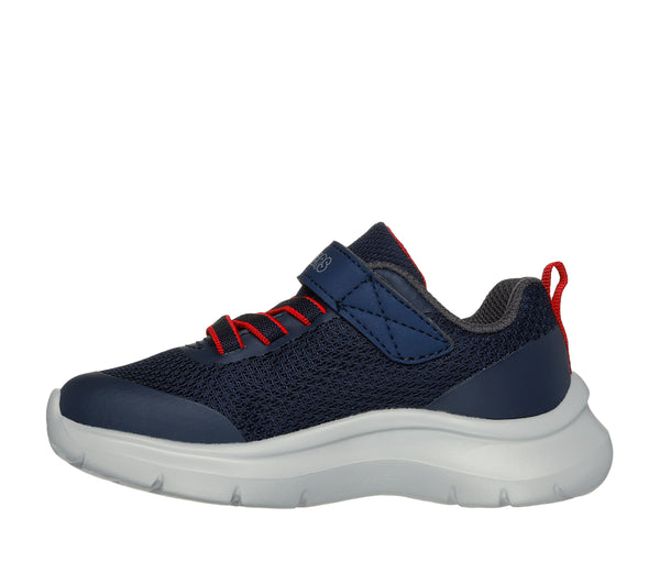 SKECHERS SKECH FAST BRISK BUDDIES - NAVY RED