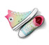 CONVERSE KID CT HYPER BRIGHTS - TRIPLE CYAN CHAOS FUSCHIA SLIME