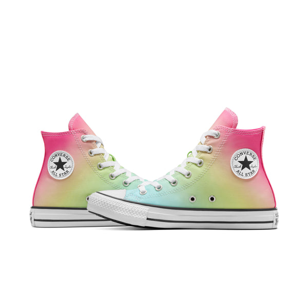 CONVERSE KID CT HYPER BRIGHTS - TRIPLE CYAN CHAOS FUSCHIA SLIME