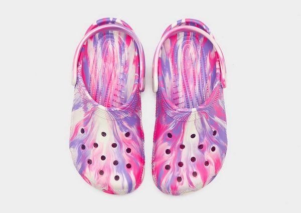 CROCS CLASSIC GLOW TODDLER/CHILD SS24 - PINK CRUSH MULTI