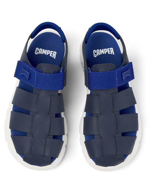 CAMPER ORUGA CAGED SS24 - NAVY