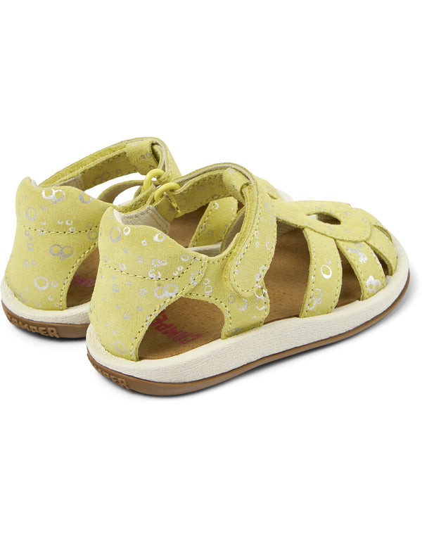 CAMPER BICHO BABY/TODDLER CLOSED SS24 - YELLOW SILVER