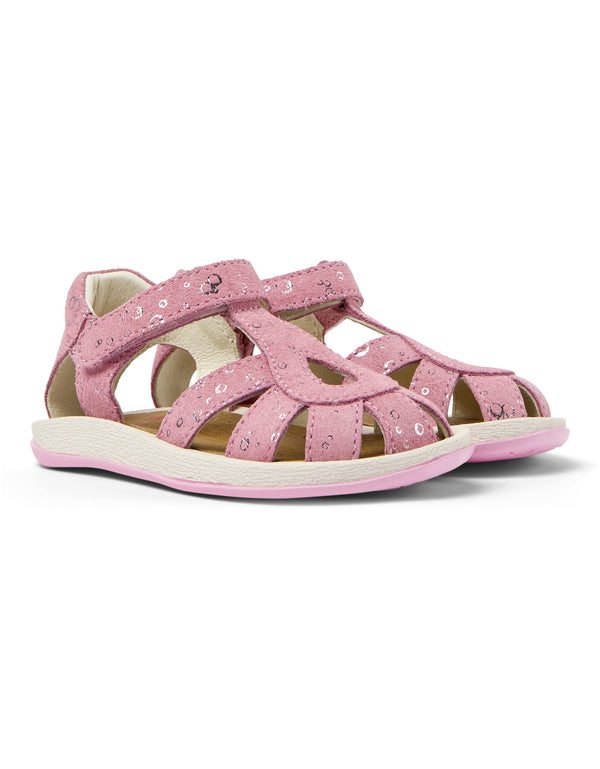 CAMPER BICHO BABY/TODDLER CLOSED SS24 - PINK SILVER