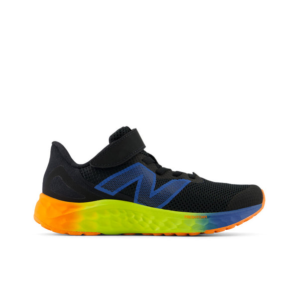 NEW BALANCE ARISHI V4 VELCRO YOUTH - BLACK MULTI