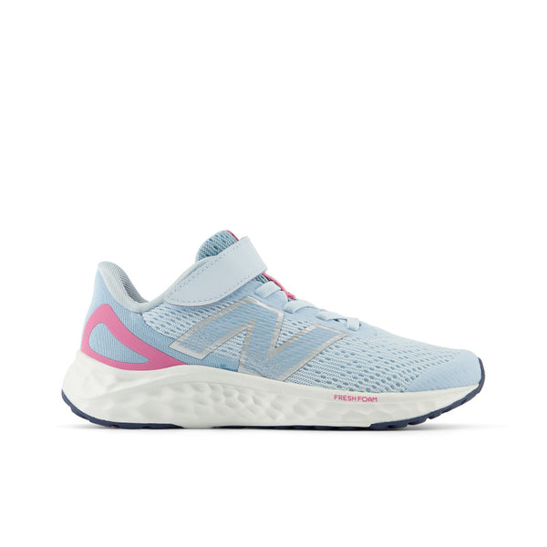 NEW BALANCE ARISHI V4 VELCRO YOUTH - AQUA PINK