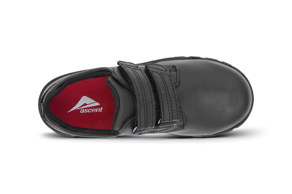 ASCENT ACADEMY B width VELCRO - BLACK