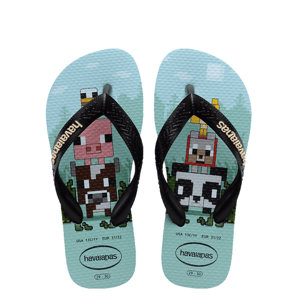 HAVAIANAS KIDS TOP MINECRAFT - LAVENDAR BLUE