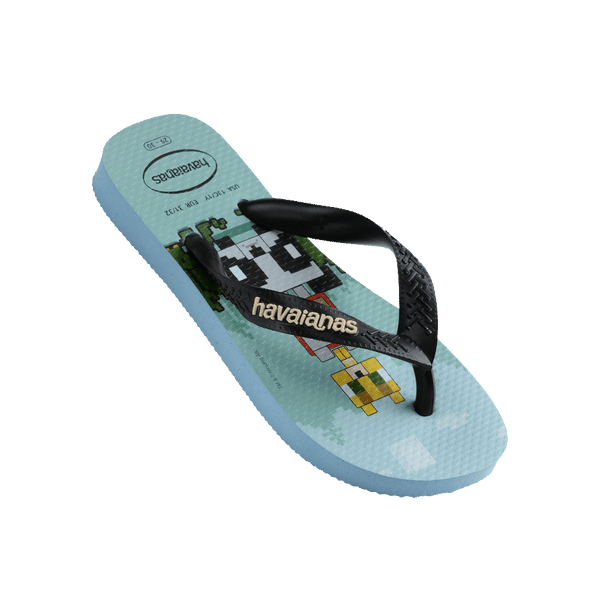 HAVAIANAS KIDS TOP MINECRAFT - LAVENDAR BLUE