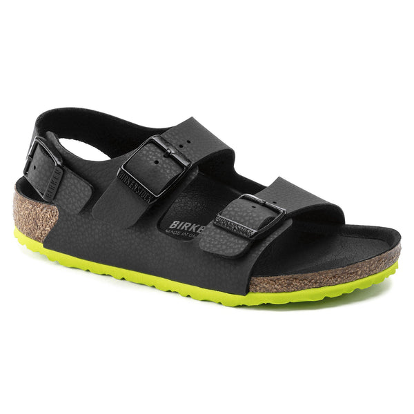 BIRKENSTOCK MILANO - DESERT SOIL BLACK LIME