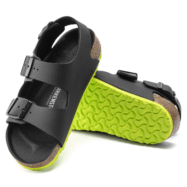 BIRKENSTOCK MILANO - DESERT SOIL BLACK LIME