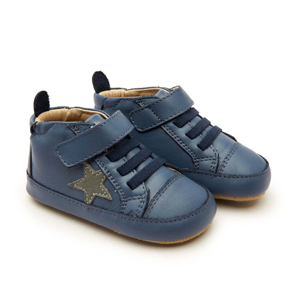 Old Soles Star Roller - Petrol Grey | Billy Lou Kids Shoes