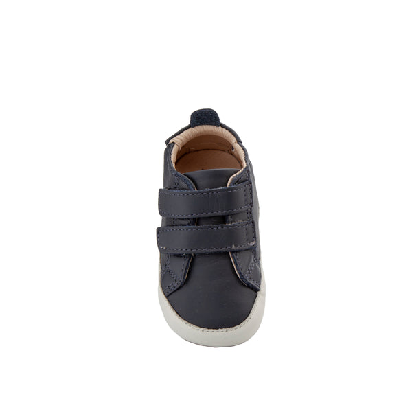 OLD SOLES BAMBINI MARKERT - NAVY WHITE