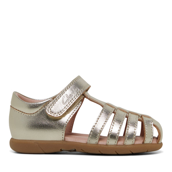 CLARKS SHELLY D FIT - GOLD