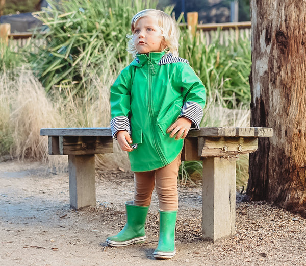 FRENCH SODA GUMBOOTS - GREEN