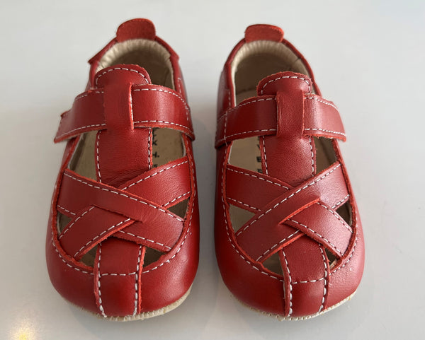 OLD SOLES THREAD SHOE - RED